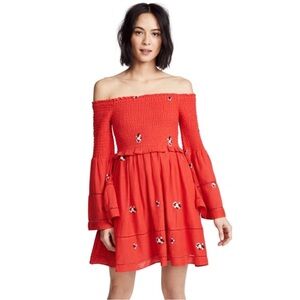 Free People Counting Daisies Dress